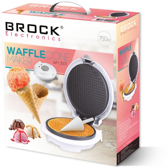 BROCK Vafeļu panna. Virsmas izmērs Ø 19,2 cm. (WM3001) BROCK Vafeļu panna. Virsmas izmērs Ø 19,2 cm. (WM3001)