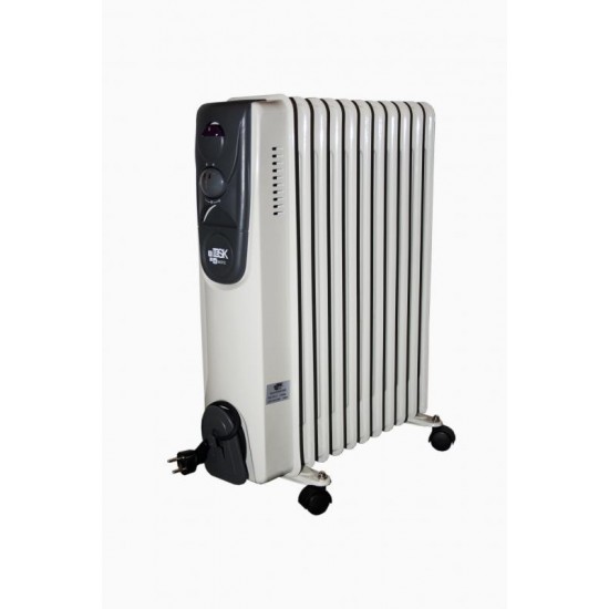 Eļļas radiators 11 sekcijas 2000W (4750959063736) Besk