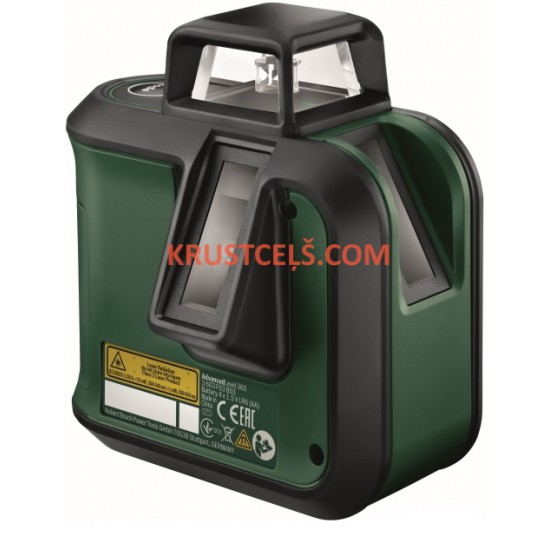 Krustlīniju lāzers Bosch AdvancedLevel 360 Set (0603663B04) Krustlīniju lāzers Bosch AdvancedLevel 360 Set (0603663B04)