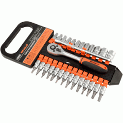 Instrumentu komplekts 28 pr. 1/4"DR (39848) Avtodelo