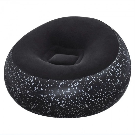 Piepūšamais krēsls Bestway, 116 cm x 116 cm, melna krās. (502835920)