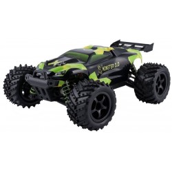 Rādiovadāma rotaļlieta, automobilis Overmax X-Monster, 26 cm, 1:18, Melna (368954)