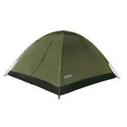 Divvietīga telts Outliner, zaļa,200x120x100 (RD-DT02)