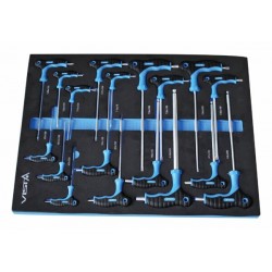 Instrumentu ratiņi (ar instrumentiem) ; 7 atvilktnes ASTA, (V-T250E)