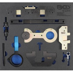 Rīku paliktnis 2/3: Motora laika noteikšanas rīku komplekts | BMW M40, M44, M50, M52, M54, M56 (9491)