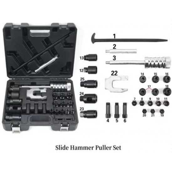 25 gab. Bīdāmā roktura inžektora nosūcējs (AE25H)