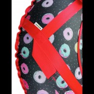 Piepūšamas sniega ragavas, kamera, pūslis 95cm SANRO SNOW TUBE DONUT (899999)