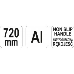 Liela baļķa turēšana 720mm (YT-79916)