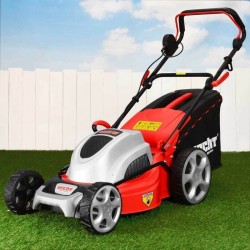 Zāles pļāvējs ar elektromotoru HECHT 1800W 46cm pašgājējs (1803 S)