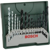 15-daļīgs Mini-X-Line komplekts ar dažādiem urbjiem (2607019675) Bosch