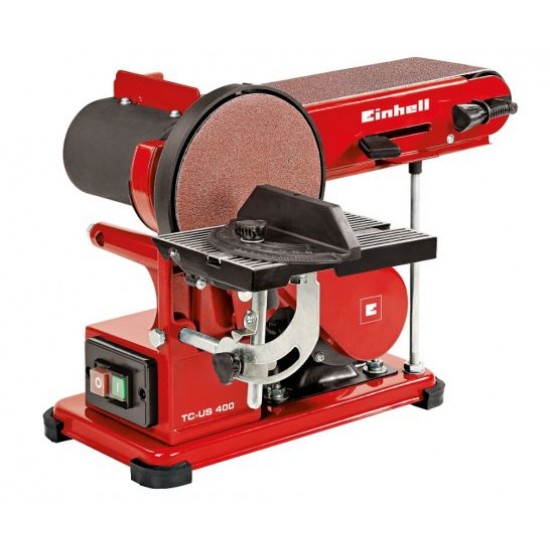 Stacionārā lentas-diska slīpmašīna Einhell TC-US 400 (4419255) Stacionārā lentas-diska slīpmašīna Einhell TC-US 400 (4419255)