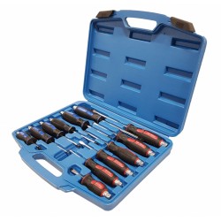 CR-V triecienskrūvgriežu komplekts, 12 daļas (SK5013-B)