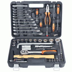 Automašīnu instrumentu komplekts 64 pr. 1/4"Dr 1/2"Dr (39860) Avtodelo