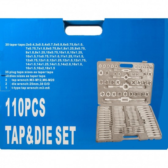 Mērinstrumentu un matricas komplekts 110 gab. M2-m18 (C136)