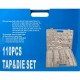 Mērinstrumentu un matricas komplekts 110 gab. M2-m18 (C136)