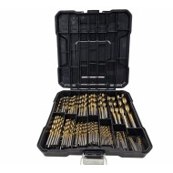 Ātrgaitas tērauda urbjmašīnu komplekts 107 gab. (DB107S)