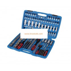 atslēgu komplekts 1/4 "+3/8" + 1/2  191 gab. (Rwz-191)