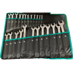 Kombinēts uzgriežņu atslēgas komplekts 24gab (6-32mm)  (CL401324)