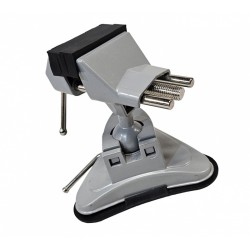 Galda skrūvspīles | Rotējošas | 70 mm žokļi | ar vakuuma kausu (SK36070M)