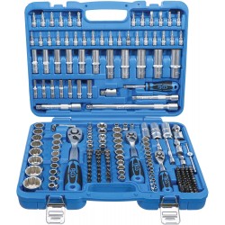 Rīku kaste | 12 punktu ligzdas | 6,3 mm (1/4 collas) / 10 mm (3/8 collas) / 12,5 mm (1/2 collas) | 192 gab. (2286)