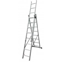 Kāpnes 3X9 daļīgs universāls Haushalt, 256 - 592 cm (BL-E309)
