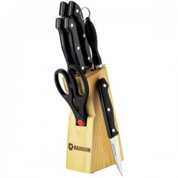 MAESTRO Nažu komplekts ar koka statīvu. 8 gab