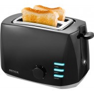 BROCK Tosteris, melns 800W