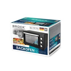 BROCK Cepeškrāsns. 60L, 2200 W