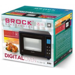 BROCK Digitālā cepeškrāsns, 33L, 1500 W