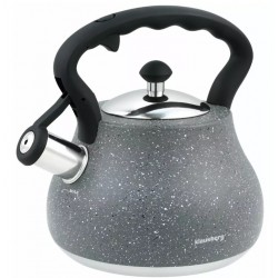 Tradicionālā tējkanna 2,7l pelēka marmora Klausberg.