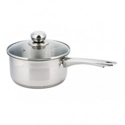 Kastrolis ar vāku, tērauda Ø12cm 0,5l Kinghoff.